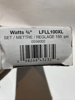 Watts Temperature and Pressure Safety Relief Valve 3/4" LFLL100XL - Image 1 of 4