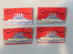 Etiqueta de tabaco vintage de la Marina Americana, cantidad 4 - Imagen 1 de 2