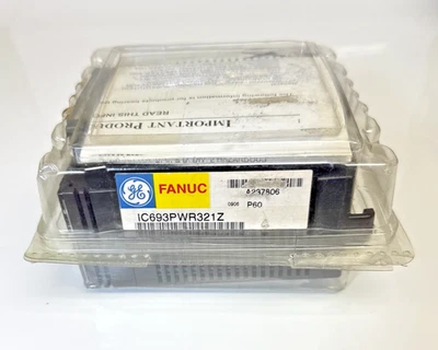 GE Fanuc Series 90-30 IC693PWR321Z Power Supply 120/240VAC 125VDC 30W STD - Image 1 of 4