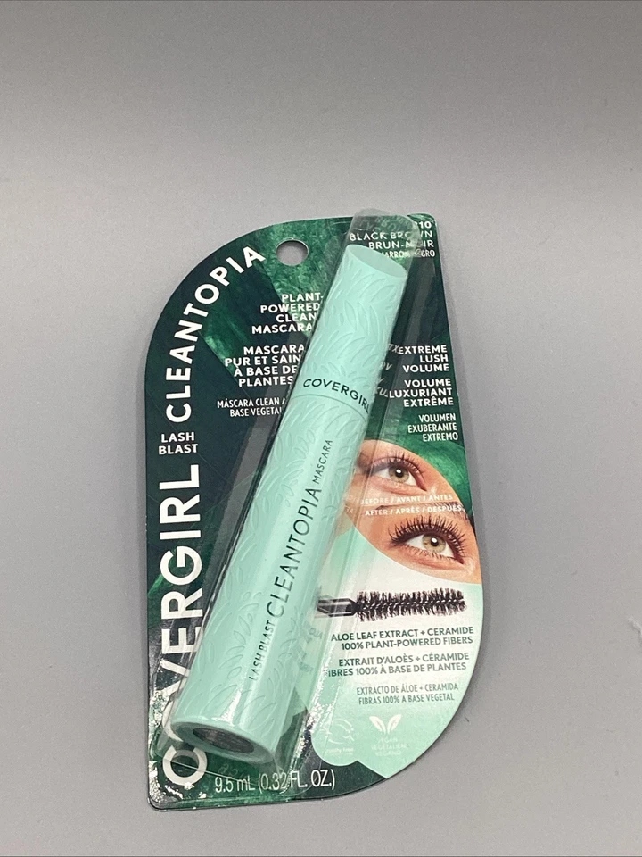 Lash Blast, Cleantopia Mascara, 810 Black Brown, 0.32 fl oz (9.5 ml)-NEW!! - Image 1 of 4
