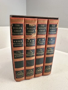 THE WORLD'S GREAT THINKERS Saxe Commins and Robert N. Linscott 1947 - Picture 1 of 10