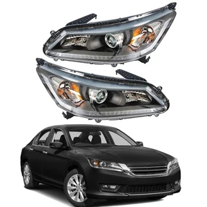 ANTUKO HO2502151 HO2503151 Proyector Carcasa Lado del Conductor y Pasajero Negro - Imagen 1 de 8