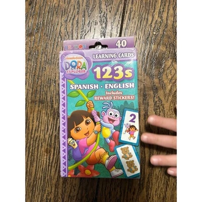 Tarjetas Flash Aprendizaje Dora The Explorer 123s 2010 Nuevas Español e Inglés Foto 1 de 3