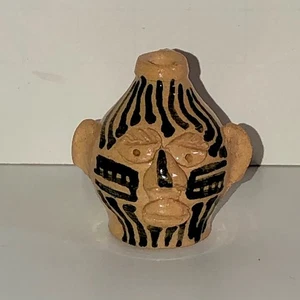 EKP East Knoll Pottery miniatura mini arte popolare ceramica faccia brocca casa delle bambole - Foto 1 di 9