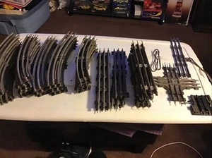 Lot of 50+ Mixed Brand Lionel Train Track O27 And O 3-Rail Straight and curves - Picture 1 of 8