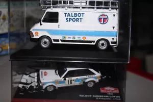 Lot assistance rallye TALBOT SUNBEAM (IXO/Altaya) 1/43 - Foto 1 di 1