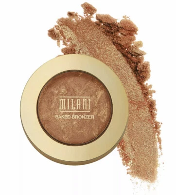 Milani Baked Bronzer Streak Free Eye Face Body 09 Dolce A215 Sealed Instant Glow - Image 1 of 4