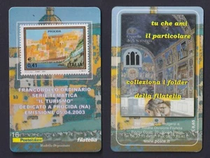 Tessera Filatelica Il Turismo Procida (NA) 2003 B-L3 - Picture 1 of 1