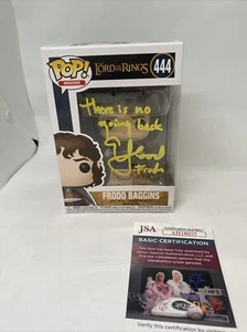 Elijah Wood Signed Funko Pop! Frodo Baggins #444 Inscription JSA Autograph Auto - Picture 1 of 10