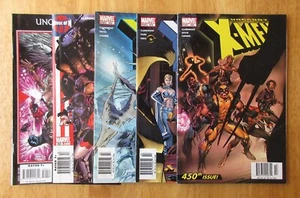 Lot of *5* X-MEN: #450 *Key Book!* + 4 More! (FN) Mostly HTF Newsstand Copies! - Picture 1 of 4