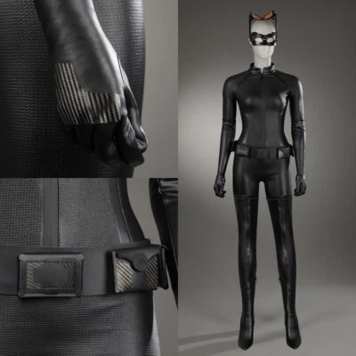 Disfraz de Catwoman The Dark Knight Rises Cosplay Traje Selina Kyle Foto 1 de 4