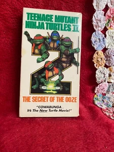 Teenage Mutant Ninja Turtles II: The Secret of the Ooze VHS Tape - Picture 1 of 6