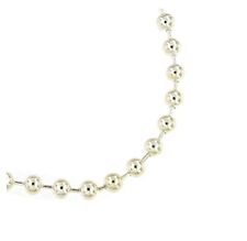 Ball Chain Necklace Sterling Silver Men Women Jewellery From tendenze-ITALY