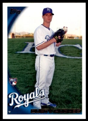 2010 TOPPS RC #524 DUSTY HUGHES KANSAS CITY ROYALS - Image 1 of 2