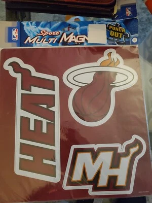 MIAMI HEAT -NBA Equipo Multi Imán Set NBA Baloncesto por FOCO NUEVO EN PAQUETE Foto 1 de 4