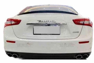 Maserati Ghibli Gloss Black Spoiler Boot Trunk Wing Lip 14-21 - Picture 1 of 2