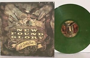NEW FOUND GLORY Not Without A Fight Green Vinyl LP VG+ 2009 B9R108 Bridge Nine