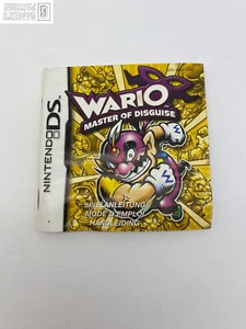 🔥Instrucciones • Wario Master of Disguise • Nintendo DS • Estado aceptable 🔥 - Imagen 1 de 2