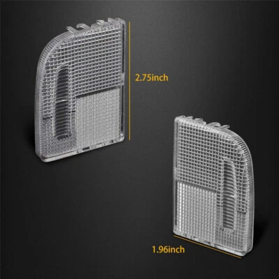 2x Lámpara de luz de cabina de techo para consola superior apta para Honda Ridgeline RTL 2006-2014 Foto 1 de 4