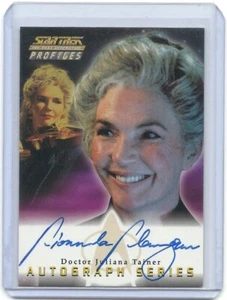 Tarjeta autógrafa Star Trek TNG Profiles Fionnula Flanagan Juliana Tainer #A6 - Imagen 1 de 2