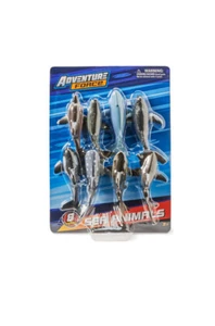 Adventure Force Sea Animals Set De 8 Piezas Marine Sea Plastic 3+ NUEVO - Imagen 1 de 6