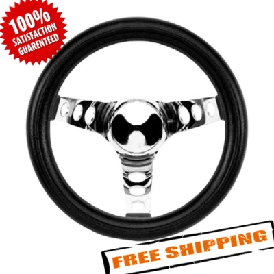 Volante de espuma Grant 833 serie Classic de 3 radios con radios perforados Foto 1 de 3