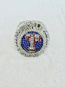 🔥 Texas Rangers 2023 Baseball Champions Ring Fans Souvenir Size Large 🔥 - Picture 1 of 5