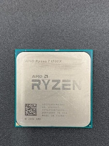 AMD RYZEN 7 1700X CPU 8 KERNE 16 THREADS AM4 SOCKEL TDP 65W 3,4GHz - Bild 1 von 2