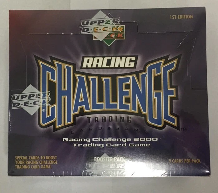 2000 Upper Deck Racing Challenge Booster Box 1st Edition Sealed 24 Pack - Image 1 of 4