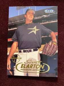 1998 Fleer Tradition Update #U42 Astros Scott Elarton Rookie Baseball Card - Picture 1 of 2