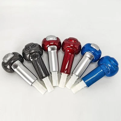 Ручка переключения передач из настоящего углеродного волокна для Ford Mustang 2015-22 годов выпуска автоматический тип - Изображение 1 из 4