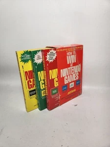 How To Win At Nintendo Games  Volume #1-3 Books  By Jeff Rovin NES, SNES - Picture 1 of 5