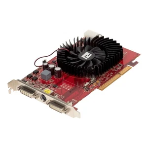 Graphics Card PowerColor Radeon HD3650 AG3650 512MD2 512MB DDR2 AGP DVI - Picture 1 of 3