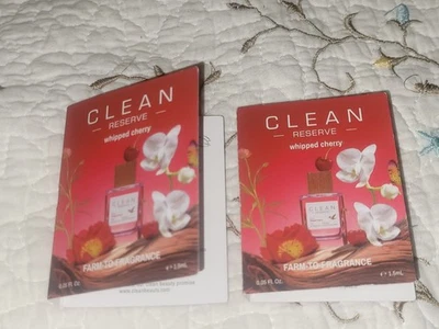 RESERVA LIMPA CHICOTEADA CEREJA EDP 2 AMOSTRAS DE SPRAY 1,5 ML/0,05 FL.OZ. CADA NOVO - Imagem 1 de 3
