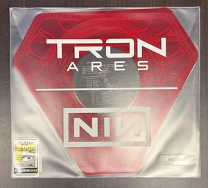 SDCC Tron Ares NIN Vinyl Record 2025 Comic Con EXCLUSIVE Number 366 of 2500 LE - Picture 1 of 3