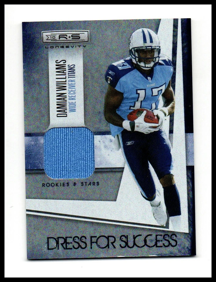 2010 Panini Rookies & Stars Longevity Damian Williams Dress for Success #/249 - Image 1 of 1