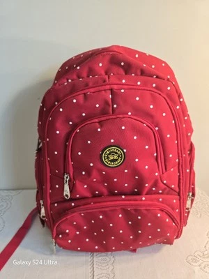 Mochila BOLSA PAÑALES QIMIAOBABY LUNARES ROJOS Foto 1 de 4