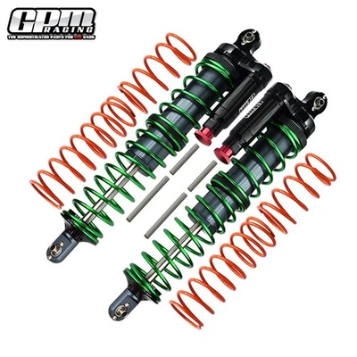 GPM Al Front/Rear L-Shape Piggy Back Adjustable Spring Dampers For TRAXXAS 1/5 - Image 1 of 4