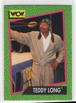 1991 Impel WCW Teddy Long #152 - Image 1 of 2