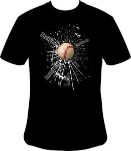 New Man printed t shirts baseball - Picture 1 of 1