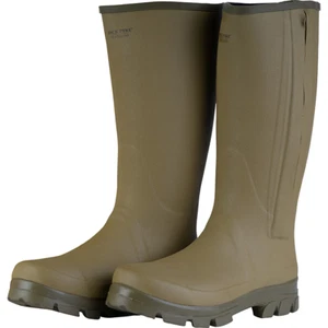 Jack Pyke Ashcombe Zipped Wellington Boots Wellies Hunting Shooting Country  UK - Picture 1 of 8