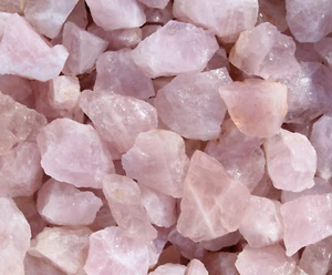 Rose Quartz - Rough Rocks for Tumbling - Bulk Wholesale options - Picture 1 of 6