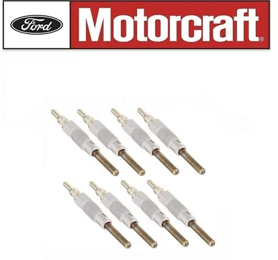 Set of 8 New Genuine OEM Motorcraft Glow Plugs FOR F SUPER DUTY 1990-1994 - Image 1 of 2