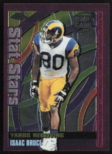 2000 Topps Chrome #OTG25 Isaac Bruce Own the Game Stat Stars - Picture 1 of 2