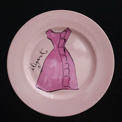 Vestido Rosanna Plato de Postre Moda Francesa Rosa Elegante Foto 1 de 4