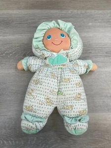 1994 Vintage gut gemacht Little Darlin's genähtes Gesicht weicher Plüsch Frottee Puppe 19 Zoll - Bild 1 von 6