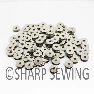 100 SMALL BOBBINS FITS SINGER 29-1 29-4 29K 29K71,73 CLASS SEWING MACHINES #8604 - Picture 1 of 1