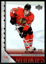 2005-06 Upper Deck Young Guns Rene Bourque Rookie Chicago Blackhawks #221