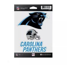 Carolina Panthers NFL Triple Spirit Stickers / Decals  3 Pack *Free Shipping