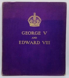 1936 George V and Edward VIII A Royal Souvenir by F.G.H. Salusbury Art Editor HB - Picture 1 of 9
